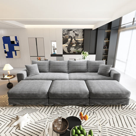 Modern Comfy Upholstered Sofa Cloud Couch & Deep Seat Couches HouseOfZazla