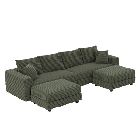 Modern Comfy Upholstered Sofa Cloud Couch & Deep Seat Couches HouseOfZazla