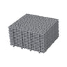 Interlocking Deck Tiles Plastic Waterproof Outdoor All Weather Anti-Slip Bathroom Shower Balcony Porch Strong Weight Capacity Upto 440 Lbs, Pebble Stone Pattern HouseOfZazla