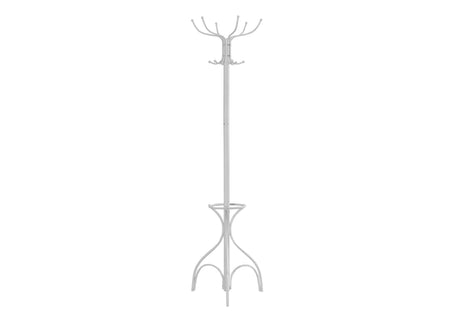 Coat Rack Hall Tree with 12 Hooks and Umbrella Holder HouseOfZazla