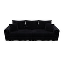 4 Seat Modern Comfy Upholstered Sofa Cloud Couch HouseOfZazla