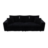 4 Seat Modern Comfy Upholstered Sofa Cloud Couch