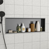 Stainless Steel Shower Niche With Seamless Design For Bathroom Storage