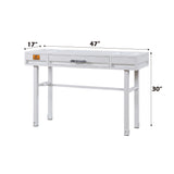 Cargo Vanity Desk With Functional Storage