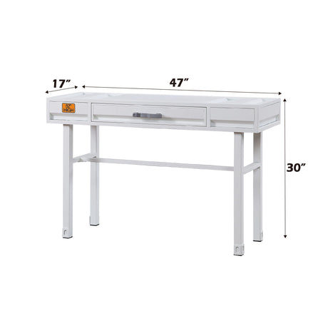 Cargo Vanity Desk With Functional Storage HouseOfZazla
