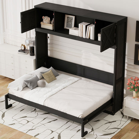Murphy Bed With Storage Cabinets HouseOfZazla