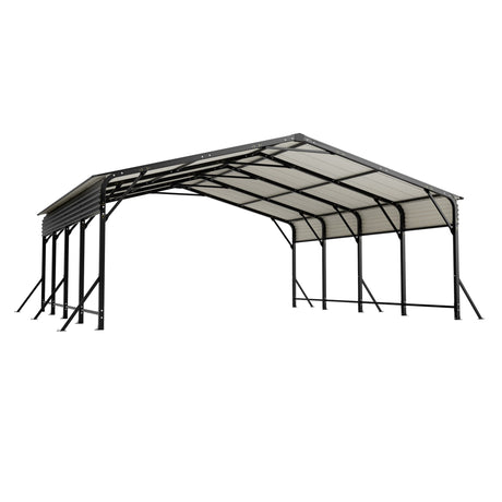 20'x20' Galvanated Steel Carport Canopy HouseOfZazla