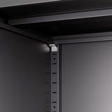 Heavy Duty Rolling Cabinet With Lock, Garage Storage Cabinet, 4 Adjustable Shelves For Tool Organization