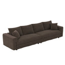 4 Seat Sofa, Deep Seat Couches With Soft Pillows HouseOfZazla