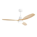Indoor Ceiling Fan with Dimmable LED Light, 6-Speed Remote, Reversible Blades HouseOfZazla