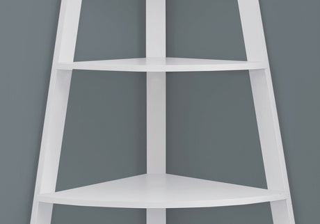 4-Tier Corner Bookshelf, Modern & Contemporary Style HouseOfZazla