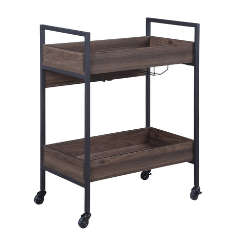 Jerrick Kitchen Island & Serving Cart HouseOfZazla