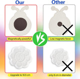 30 Wooden Magnet Painting Craft Kit, Paint Your Own Easter Art and Craft Supplies WoodArtSupply