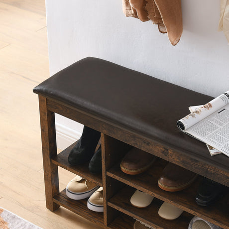 Height-Adjustable Shoe-Changing Bench HouseOfZazla