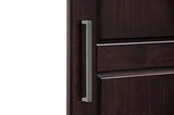 Palace Imports 100% Solid Wood Metro 2-Door Wardrobe Armoire w/Raised Panel Doors, Java, 37.75" w x 72" h x 20.75" d, Renewable Eco-Friendly Wood, Made in Brazil Palace Imports