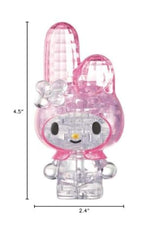 Hanayama 37 Piece Crystal Gallery My Melody 3-Dimensional Jigsaw Puzzle Hanayama