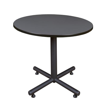 Regency Kobe 42-Inch Round Breakroom Table, Grey Regency Seating
