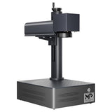 Monport 50W Fiber Laser Engraver, Fiber Laser Marking Machine with Red Dot Pointer, LightBurn Compatible 5.9"x5.9" Metal Etching Machine for Metal Marking with 100000 Hour Lifespan BSLcad Included Monport