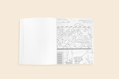 Good Things Grow Here: An Adult Coloring Book with Inspirational Quotes and Removable Wall Art Prints