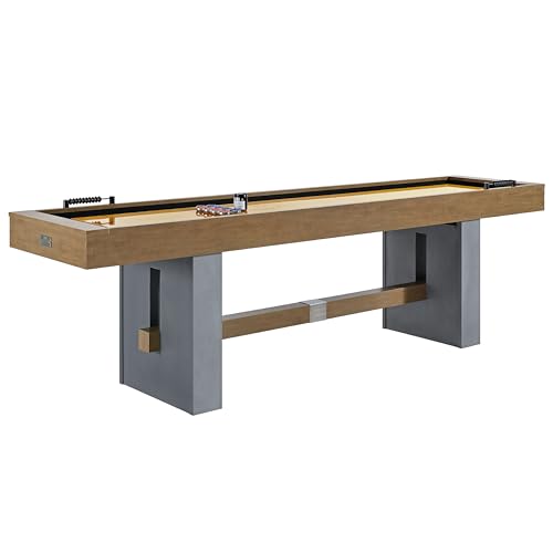 Barrington Billiards 9' Urban Shuffleboard Table with Scratch-Resistant Playfield and 8 Puck Set Barrington Billiards