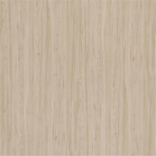 Bush Business Furniture Arrive 60W x 30D Reception Desk with Shelf in Natural Elm, Modern Receptionist Station for Office Waiting Room Bush Furniture