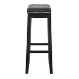 Linon Claridge Bar, Black Stool, 32" X 18.75" X 13" Linon