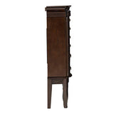 Powell Italian Influenced Transitional Espresso Jewelry Armoire,Brown Powell Furniture