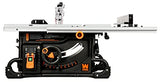 WEN TT1015 15-Amp 2 HP 10-Inch Industrial Benchtop Jobsite Table Saw , Black WEN