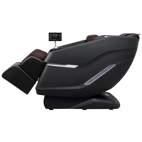 VEVOR Full Body Massage Chair, SL-Track Zero Gravity Massage Recliner, 3D Shiatsu, Body Scan, Heating, Bluetooth Speaker, Airbags for Living Room, Home VEVOR
