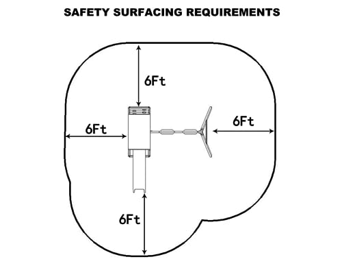 Dolphin Playground Wooden Swing Sets for Backyard with 6FT Slide, Outdoor Playset for Kids with Sand Pit, Climbing Wall, and 2 Belt Swings, Heavy Duty Playground Accessories, Ages 2-9 DOLPHIN PLAYGROUND T