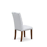 East West Furniture Kitchen Room Set, 42x92 Inch, LAEL11-78-05 East West Furniture