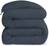 Utopia Bedding Comforters King Size, All Season Duvet Insert, Down Alternative Box Stitched Bed Comforter with Corner Tabs, Machine Washable (Grey) Utopia Bedding