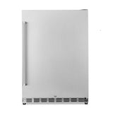 NewAir 24" Outdoor Beverage Refrigerator | 5.3 Cubic Feet Storage| Weatherproof Stainless Steel Fridge | Built-In or Freestanding Outdoor Patio Fridge For Beer, Wine, Food NCR053SS00 NewAir