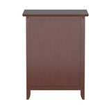 Winsome Wood Eugene Accent Table, Walnut, FURNITURE Winsome
