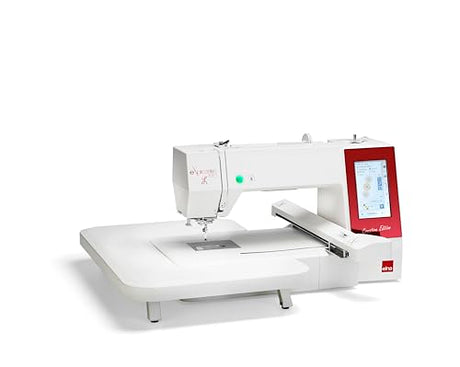 Elna eXpressive 830L Creative Edition computerized Embroidery-Only Machine with extra-large embroidery field 7.8" x 14.1", Superior Needle Threader, 4 Included Hoops, Thread Sensors and Thread Cutters Elna