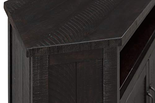 Martin Svensson Home Rustic Corner TV Stand, Espresso Martin Svensson Home