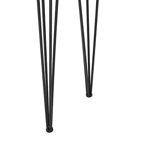 Chana Industrial Faux Live Edge Rectangular Bar Table by Christopher Knight Home Christopher Knight Home