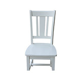 International Concepts San Remo Dining Chair, Beach White International Concepts