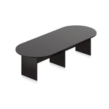 GOF 6FT, 8FT, 10FT Conference Table & Chair (G11310B) Set, Dark Cherry, Espresso, Mahogany, Walnut, Artisan Grey (10FT Table Only, Espresso) GOF