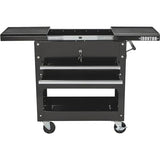 Ironton 28in. 2-Drawer Tool Cart - 30-1/2in.L x 14-1/2in.W x 33in.H, 350-Lb. Capacity Ironton