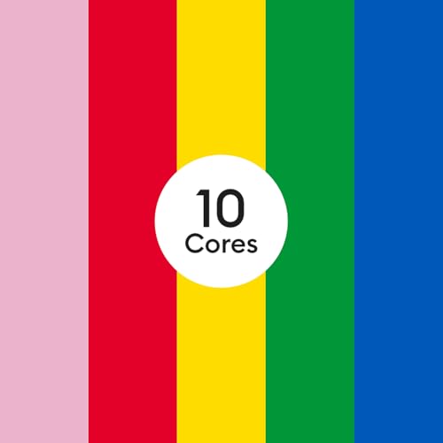 Cricut® Value Iron-On, Rainbow Sampler - 12 in x 3 ft (10 ct)- HTV Heat Transfer Vinyl Cricut