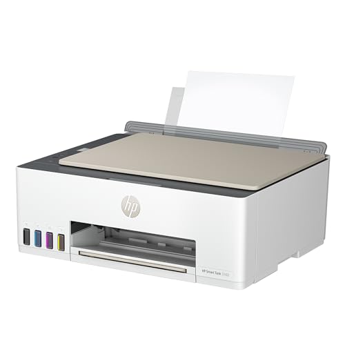 HP Smart Tank 5103 Wireless All-in-One Ink Tank Printer with 2 Years of Ink and 100sheets of Photo Paper Included, Print, scan, Copy, Best-for-Home, Refillable Ink Tank(5D1B2A)