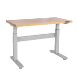 Seville Classics UltraHD Heavy Duty Commercial Electric Workbench for Garage, Warehouse, Workshop, 48" W x 24" D x 28" to 42" H Seville Classics