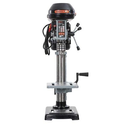 SHOPMAX 8 inch 9 adjustable speeds 5 Amp Benchtop Drill Press - WoodArtSupply