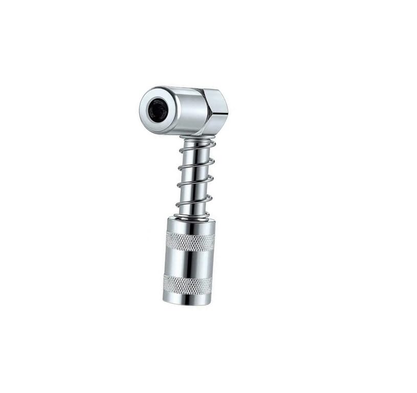 Grease Gun Coupler - 90 Degree Grease Coupler Snaps on to Grease Fittings in Tight Spaces - Joint - High Pressure Grease Nozzle Fittings - BEAU-5046 BEAUFORT