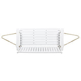 Christopher Knight Home Phoebe Outdoor Acacia Wood Porch Swing, White Christopher Knight Home