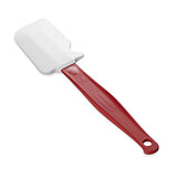 Rubbermaid Commercial Products High Heat Resistant Silicone Heavy Duty Spatula/Food Scraper, 9.5-Inch, 500 Degrees F, Red Handle, for Baking/Cooking/Mixing, Commercial Dishwasher Safe Rubbermaid Commercial Products