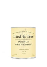Tried & True Danish Oil – Pint – All Natural, All Purpose Finish for Wood, Food Safe, Solvent Free, VOC Free, Non Toxic Wood Finish, Polymerized Tried & True