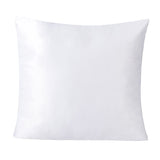 CALCA 10Pcs Plain White Sublimation Blank Pillow Case Covers Decorative Pillowcase Cushion Cover with Concealed Zippers for Heat Press and DTF Printing CALCA