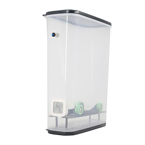 Zeberoxyz 3D Printer Filament Holder Dry Storage Box Moisture-Proof Sealed Universal Adjustable Filament Mount Rack Bracket for PLA/ABS/Nylon/Wood/TPU 3D Printing Material (Dry Storage Box) Zeberoxyz